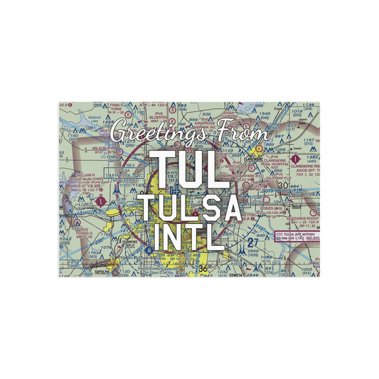 TUL Postcard | Tulsa International Airport Card