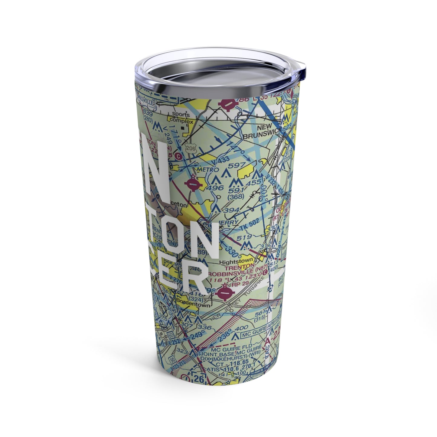 TTN Tumbler | Trenton Mercer Airport Tumbler