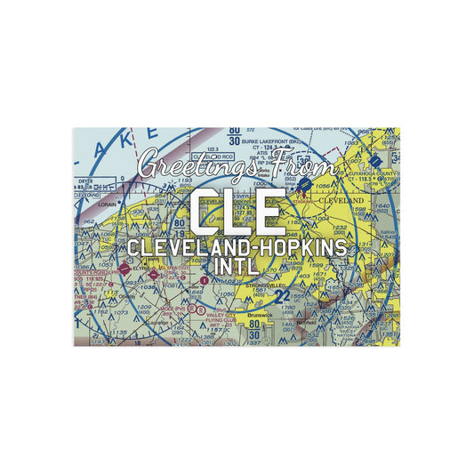 CLE Postcard | Cleveland-Hopkins International Airport Card