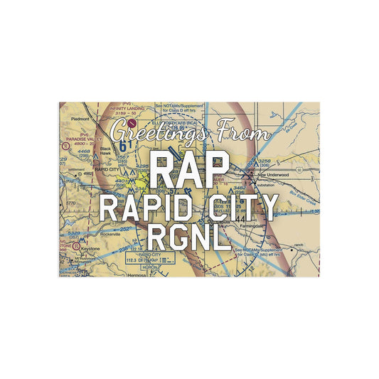 RAP Postcard | Rapid City Regional Airport Card