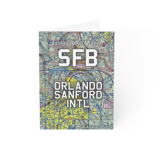 SFB Greeting Cards | Orlando Sanford International Airport Cards