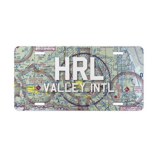 HRL Vanity Plate | Valley International Airport Vanity Plate