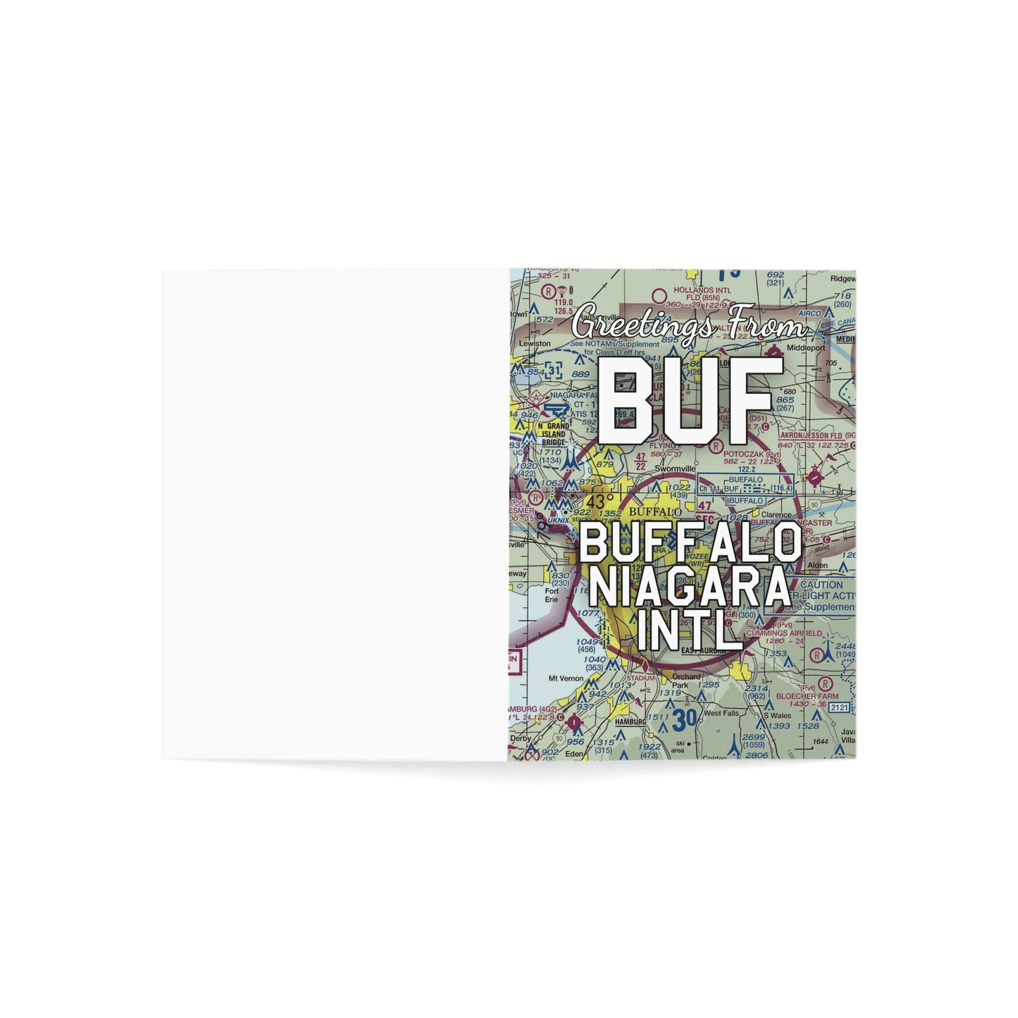 BUF Greeting Cards | Buffalo Niagara International Airport Cards