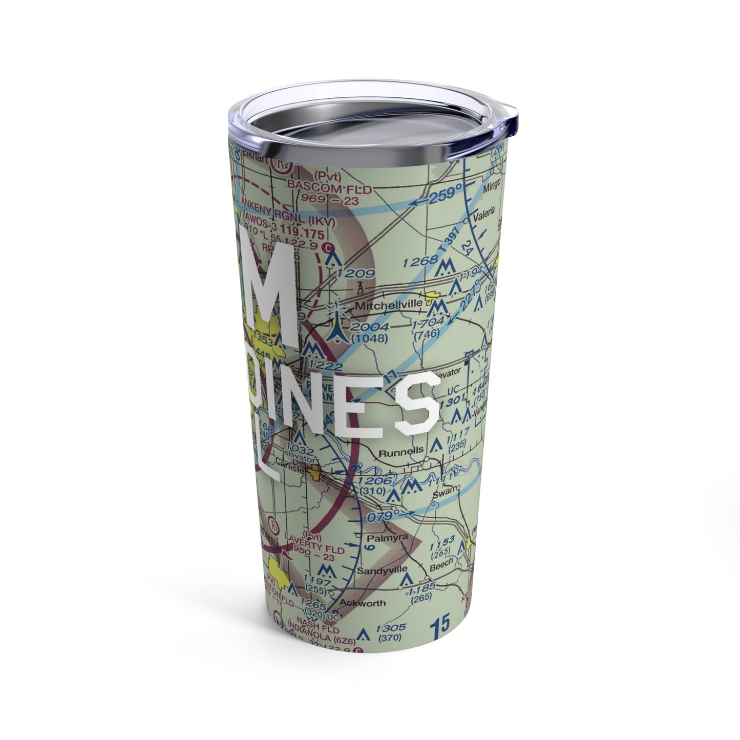 DSM Tumbler | Des Moines International Airport Tumbler