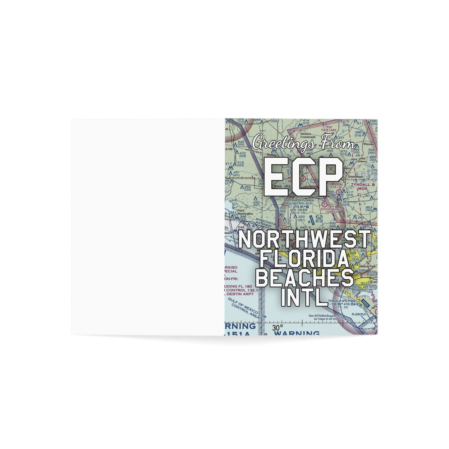 ECP Greeting Cards | Northwest Florida Beaches International Airport Cards