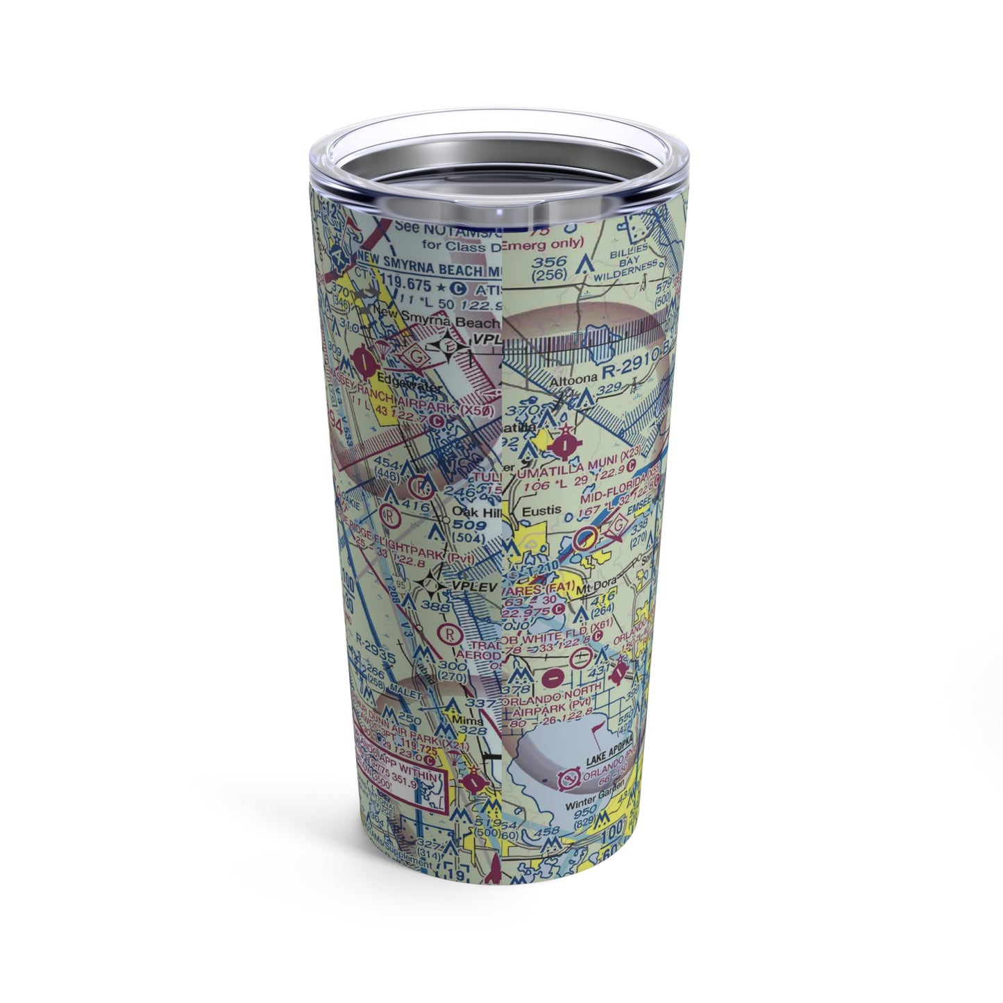 SFB Tumbler | Orlando Sanford International Airport Tumbler