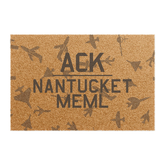 ACK Doormat | Nantucket Meml Airport Doormat