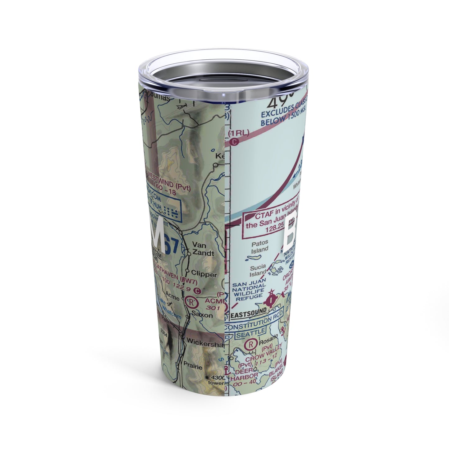 BLI Tumbler | Bellingham International Airport Tumbler