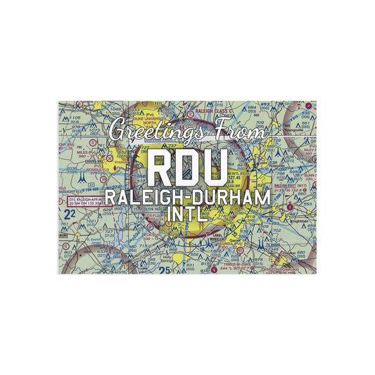 RDU Postcard | Raleigh-Durham International Airport Card