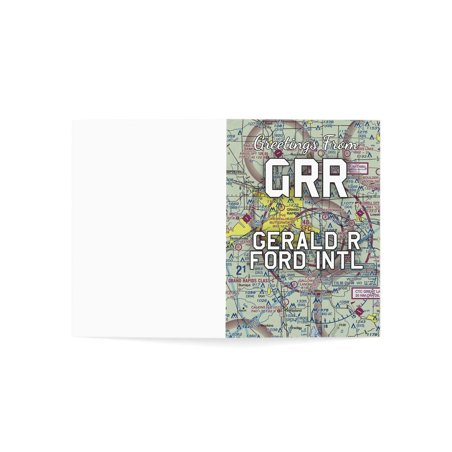 GRR Greeting Cards | Gerald R Ford International Airport Cards
