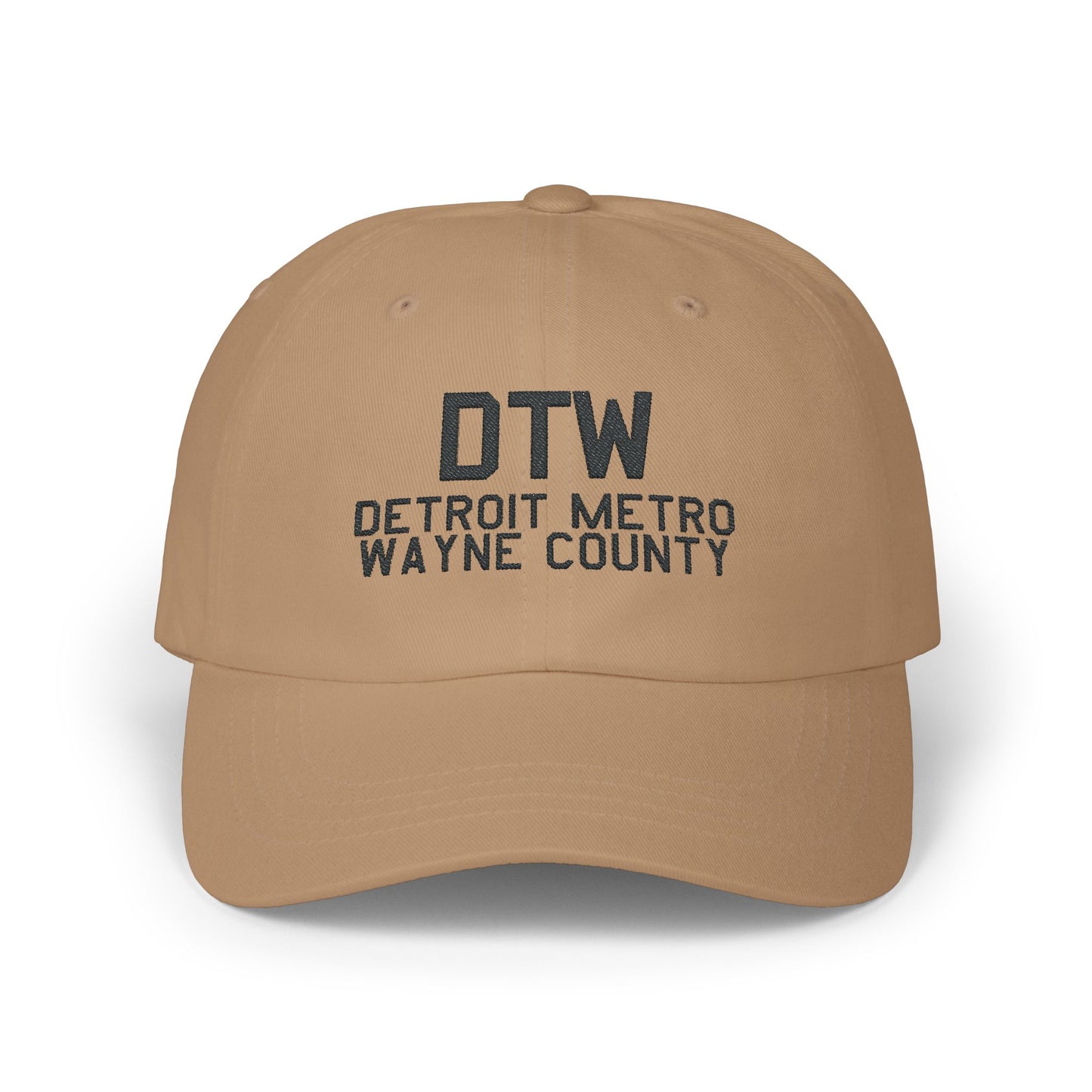 DTW Dad Cap | Detroit Metro Wayne County Airport Hat