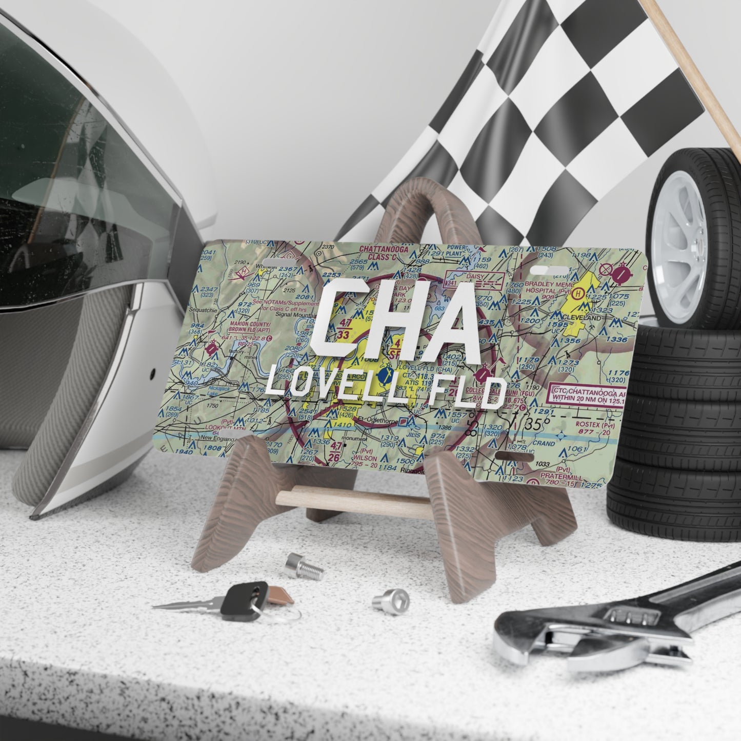 CHA Vanity Plate | Lovell Field Airport Vanity Plate