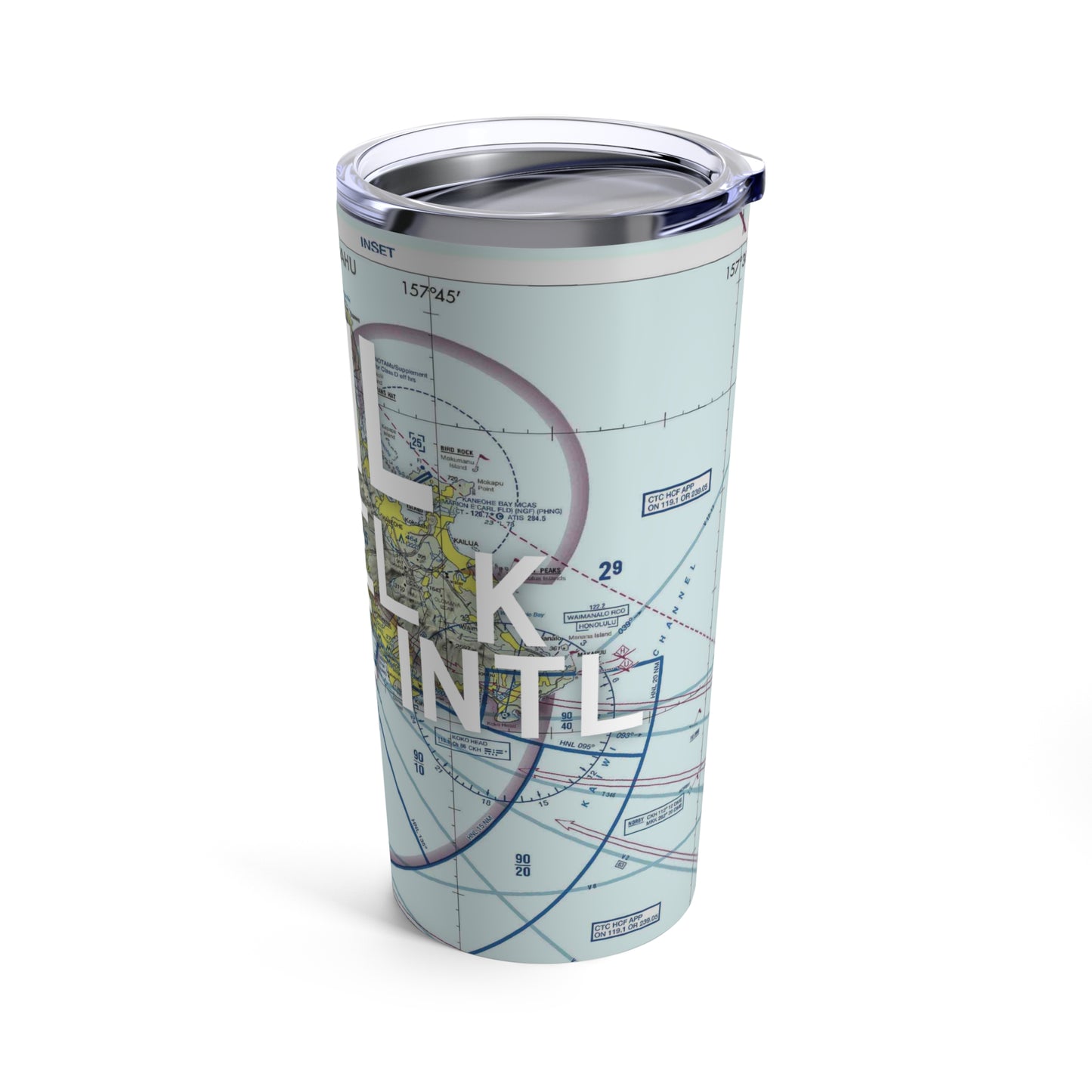 HNL Tumbler | Daniel K Inouye International Airport Tumbler