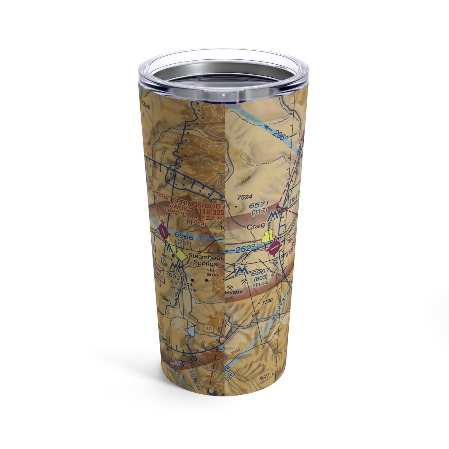 HDN Tumbler | Yampa Valley Airport Tumbler