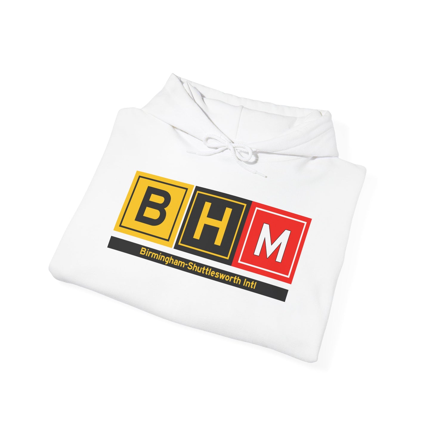 BHM Taxiway Hoodie w/ Airport Name | Birmingham-Shuttlesworth International Airport Hoodie