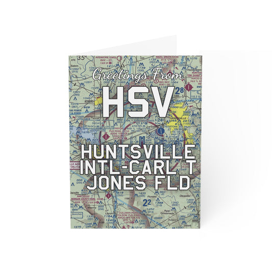 HSV Greeting Cards | Huntsville International-Carl T Jones Field Airport Cards
