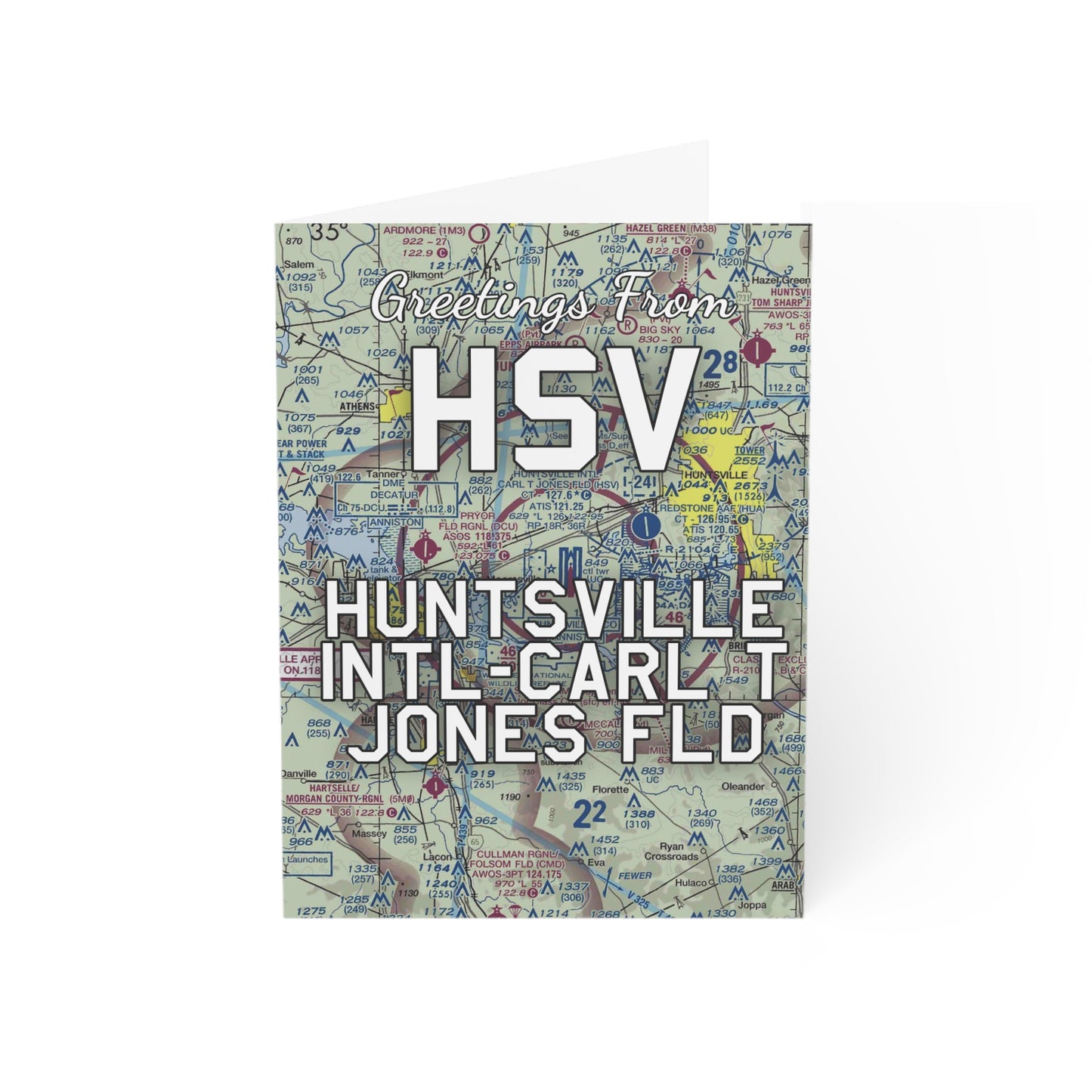 HSV Greeting Cards | Huntsville International-Carl T Jones Field Airport Cards