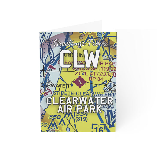 CLW Greeting Cards | Clearwater Air Park Airport Cards