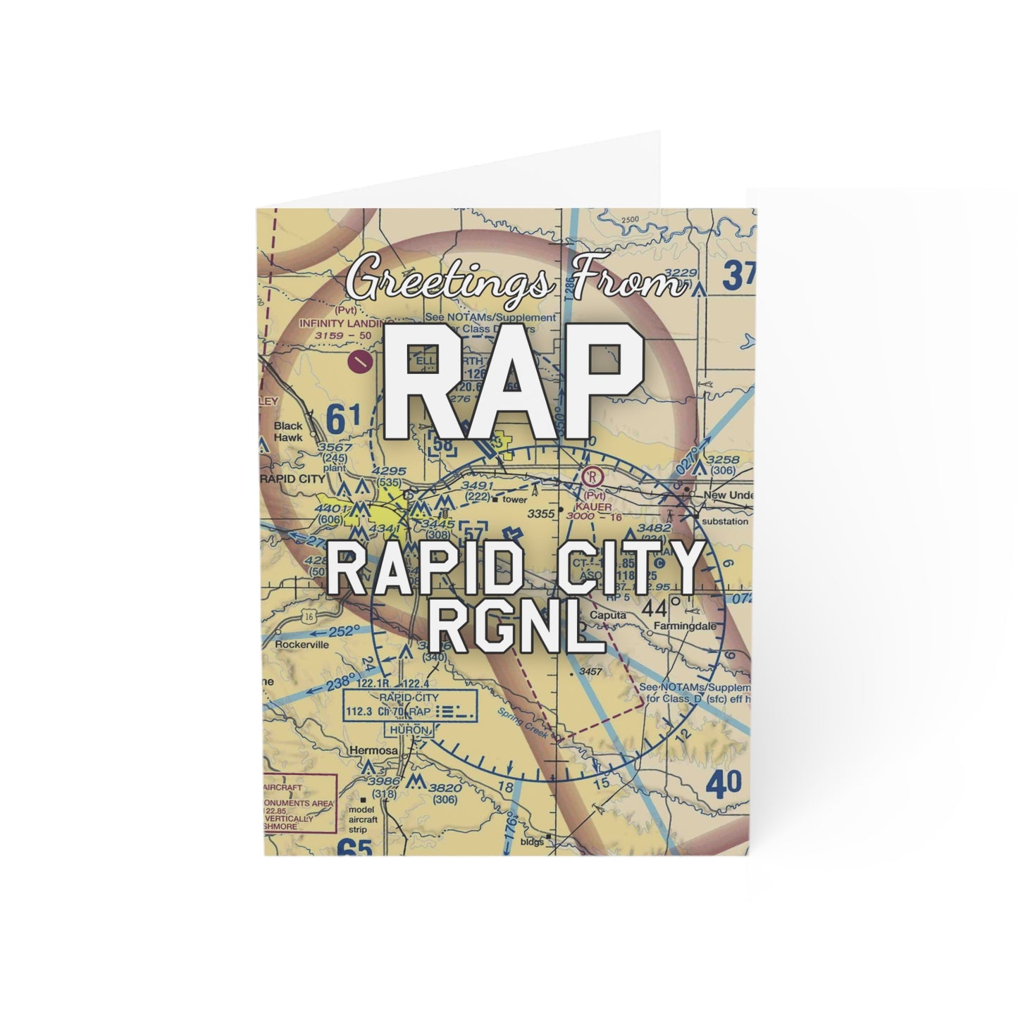 RAP Greeting Cards | Rapid City Regional Airport Cards