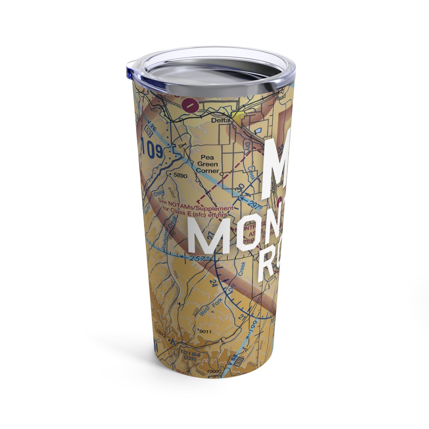 MTJ Tumbler | Montrose Regional Airport Tumbler