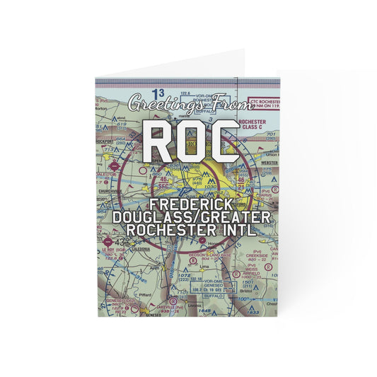 ROC Greeting Cards | Frederick Douglass/Greater Rochester International Airport Cards