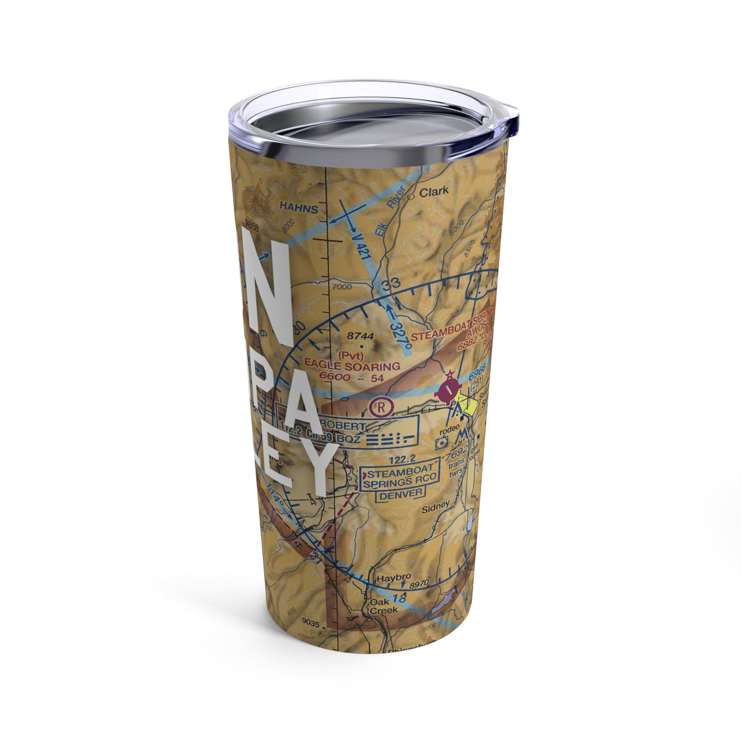 HDN Tumbler | Yampa Valley Airport Tumbler