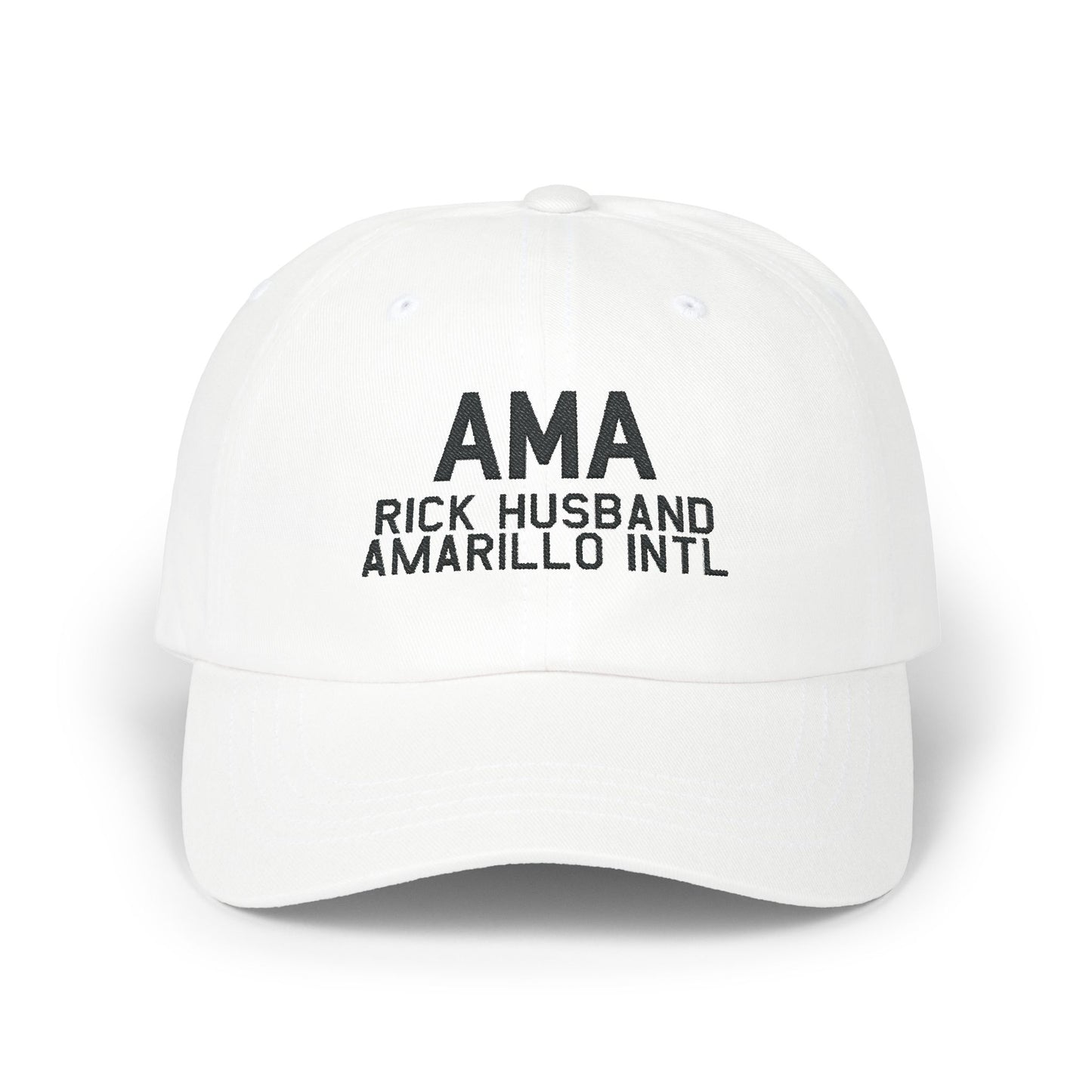 AMA Dad Cap | Rick Husband Amarillo International Airport Hat