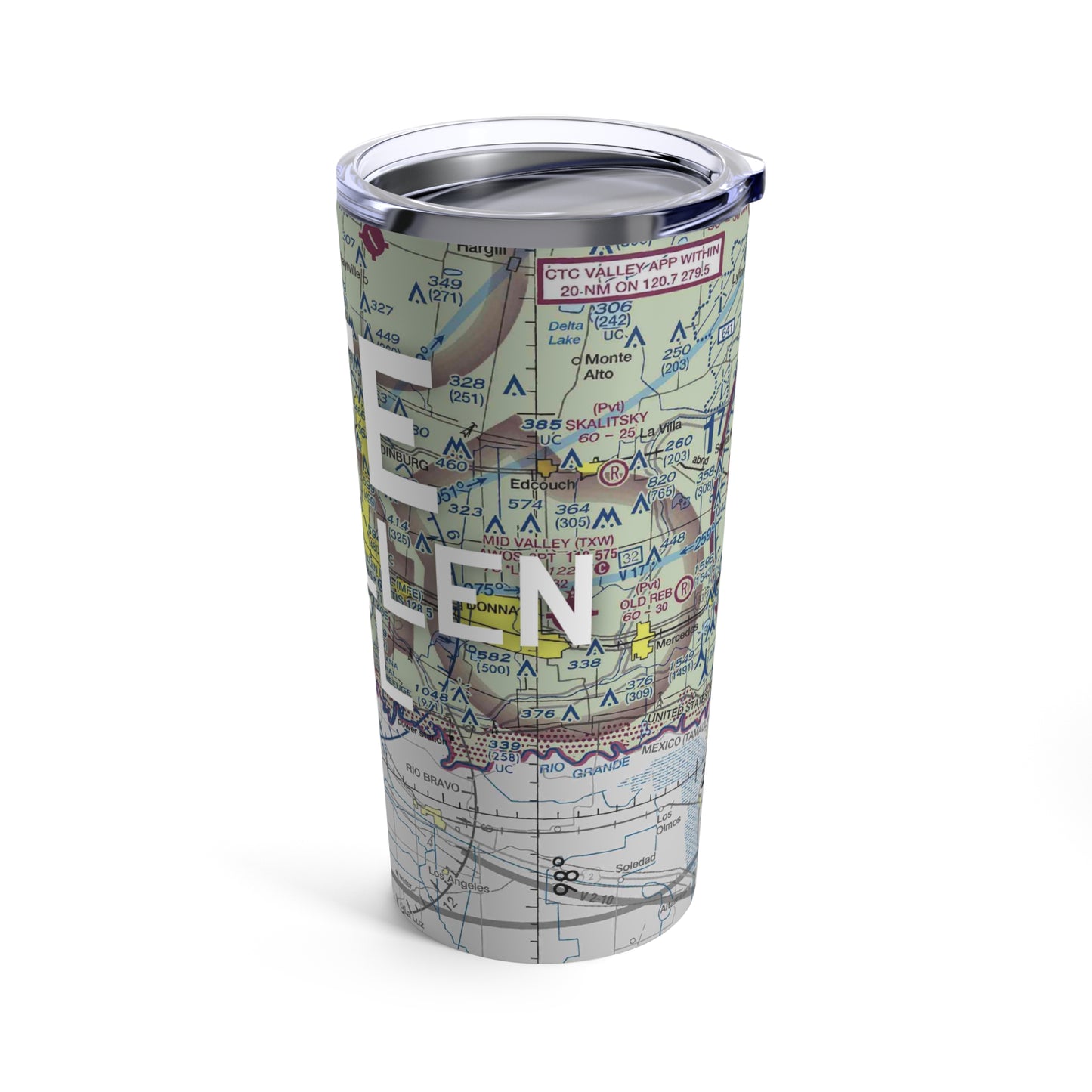 MFE Tumbler | Mc Allen International Airport Tumbler