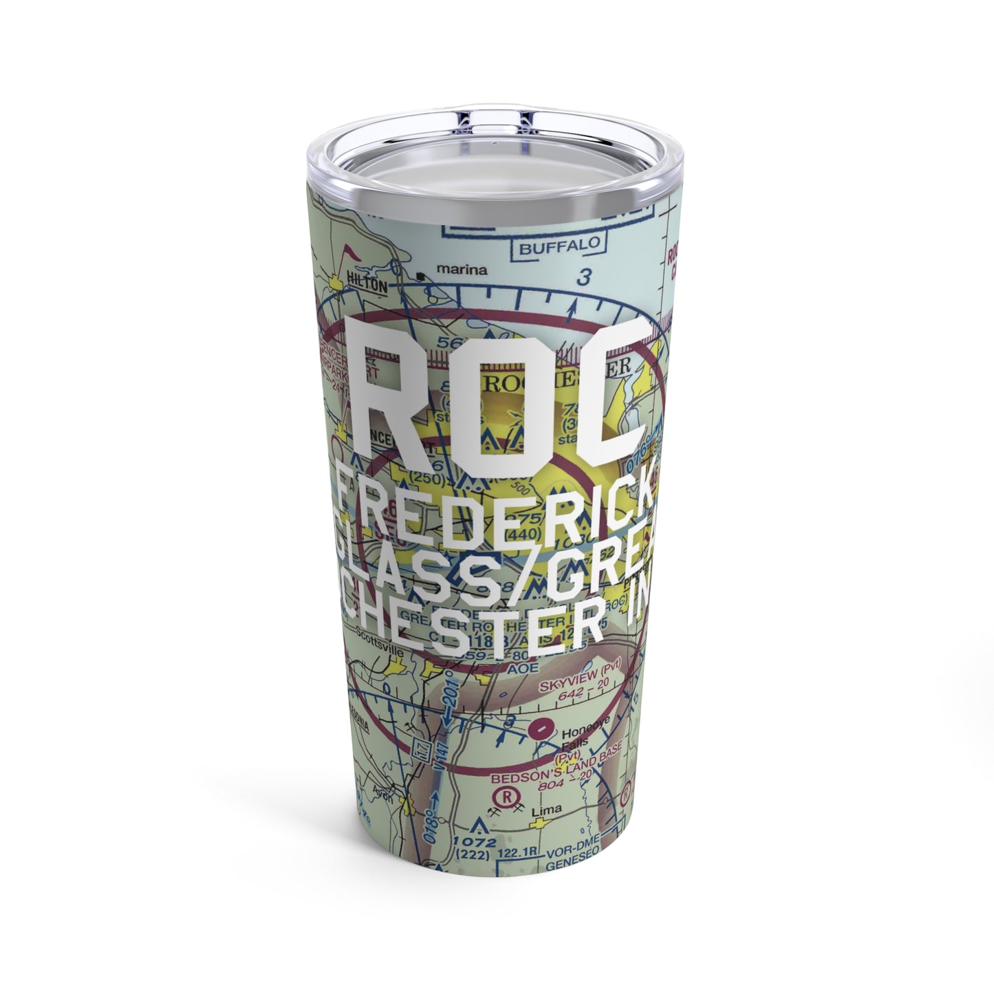 ROC Tumbler | Frederick Douglass/Greater Rochester International Airport Tumbler