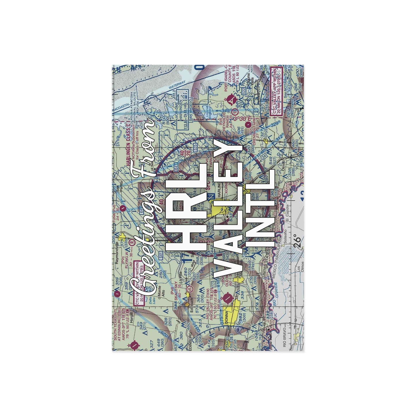 HRL Postcard | Valley International Airport Card