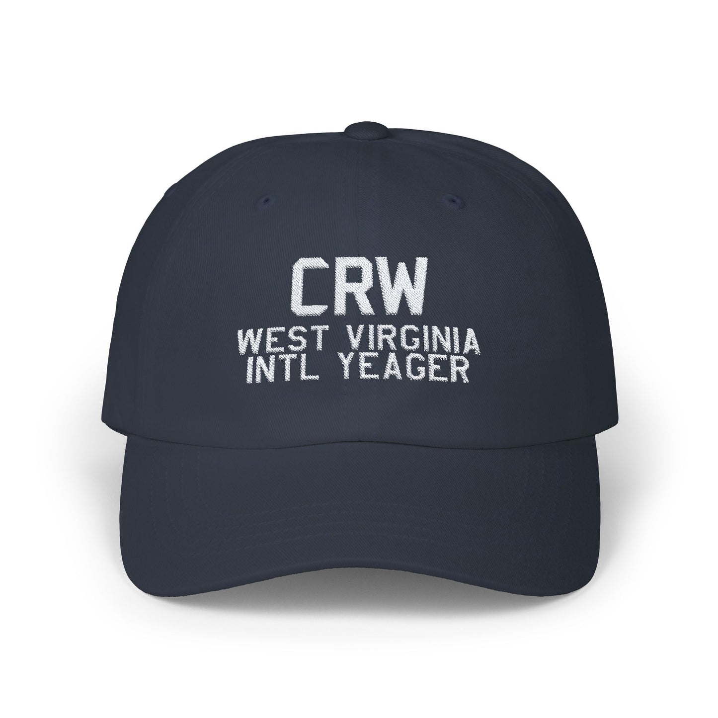 CRW Dad Cap | West Virginia International Yeager Airport Hat
