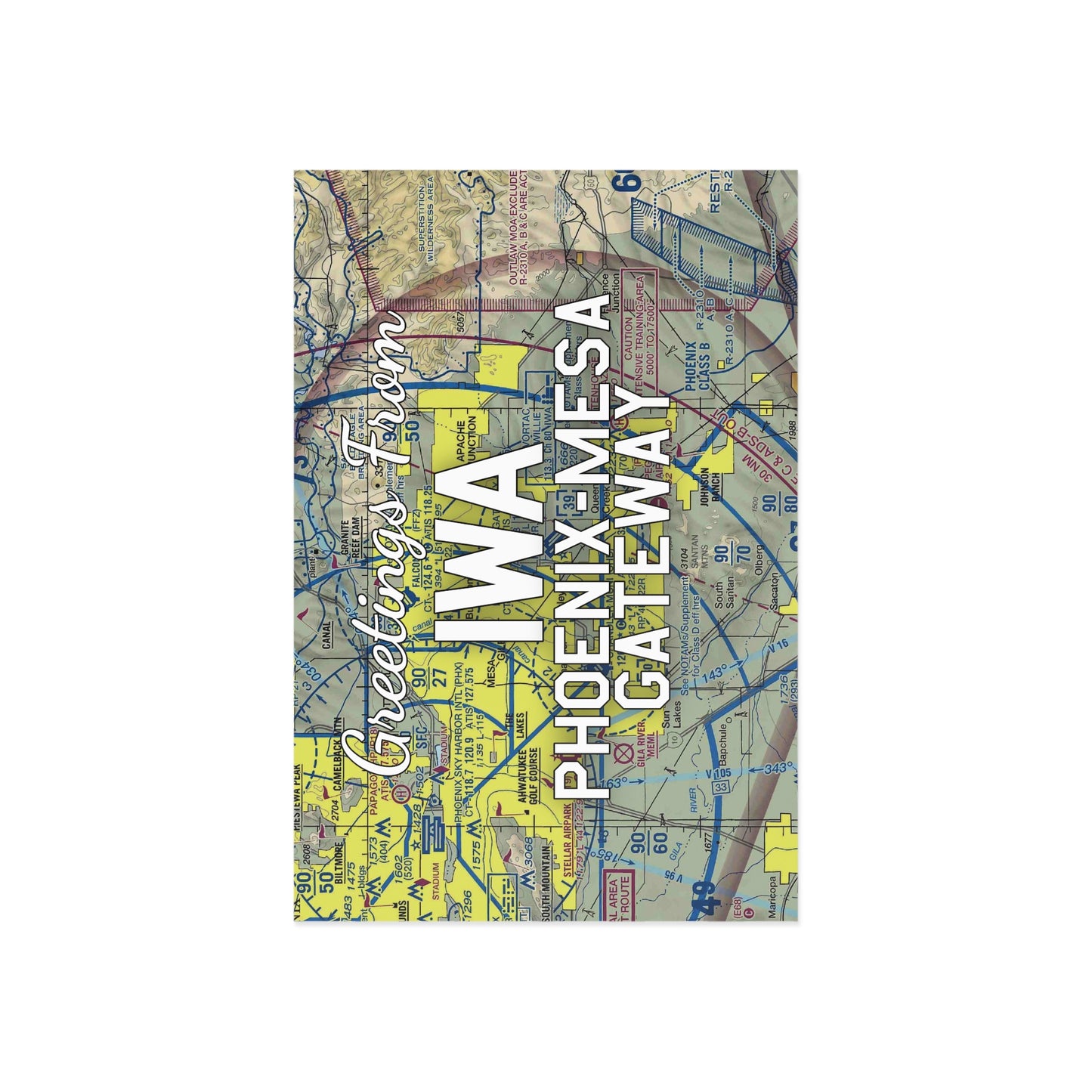 IWA Postcard | Phoenix-Mesa Gateway Airport Card