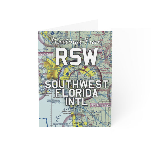RSW Greeting Cards | Southwest Florida International Airport Cards