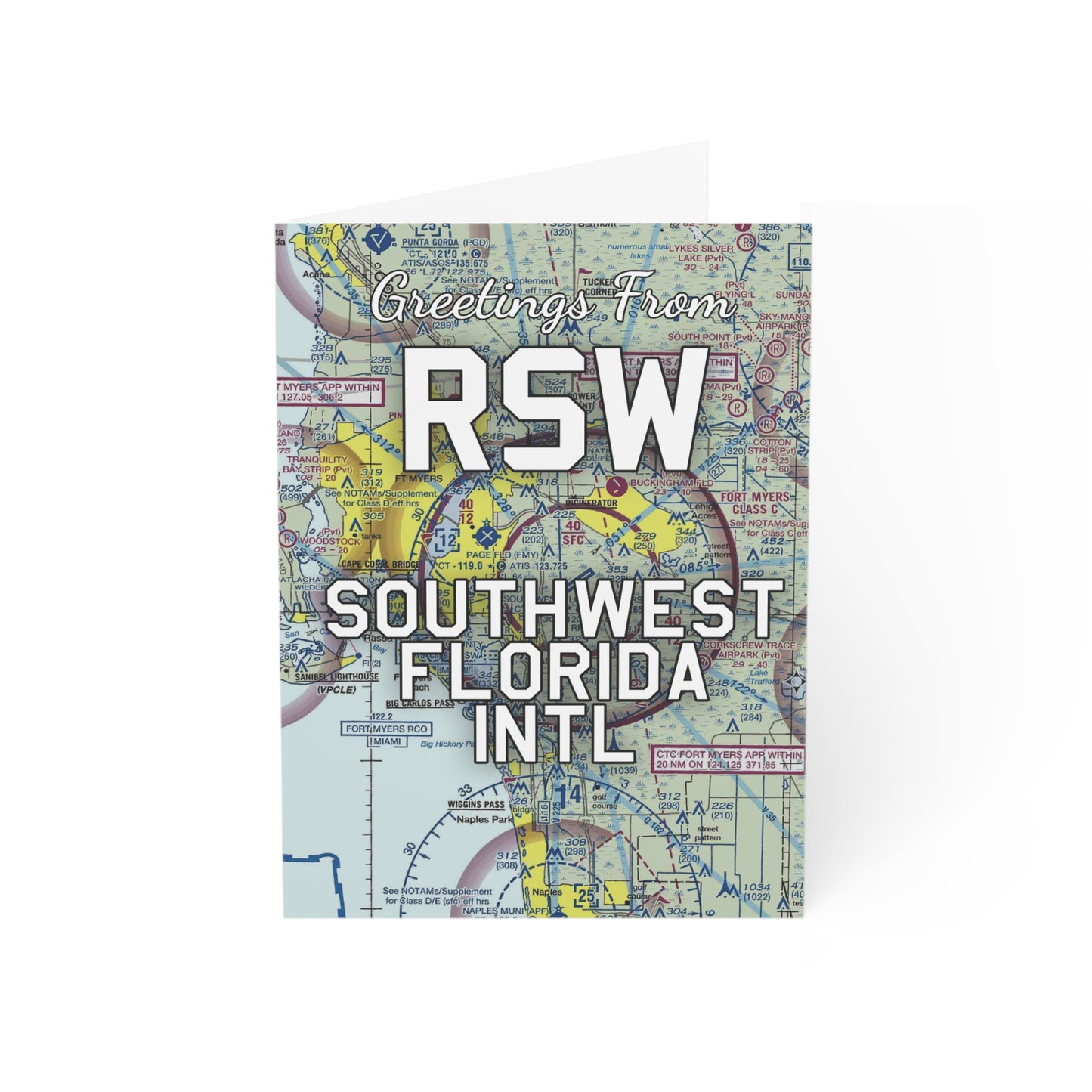 RSW Greeting Cards | Southwest Florida International Airport Cards