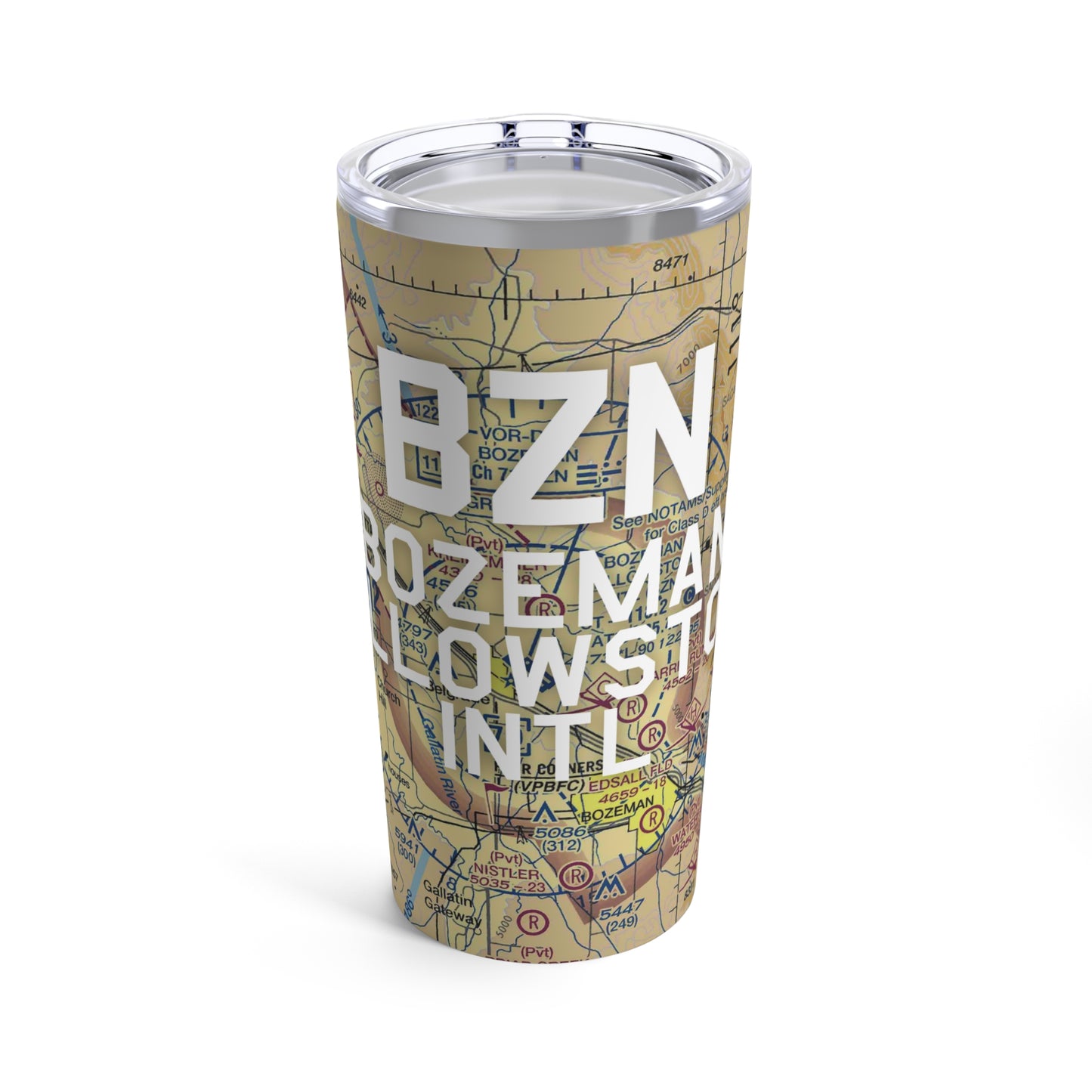 BZN Tumbler | Bozeman Yellowstone International Airport Tumbler