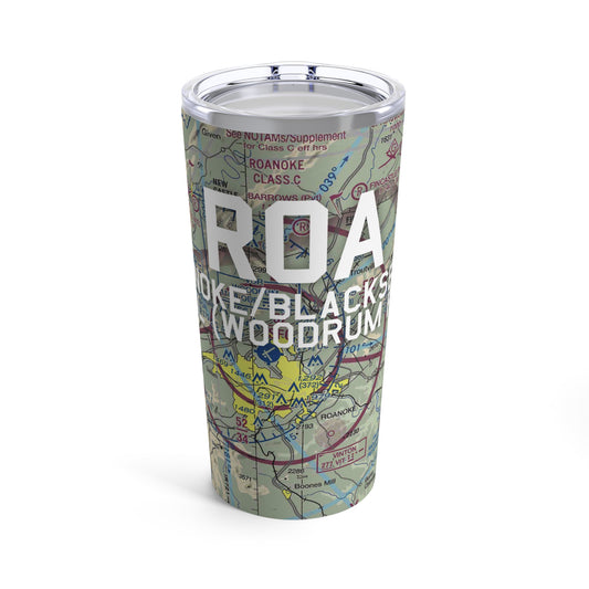 ROA Tumbler | Roanoke/Blacksburg Regional (Woodrum Field) Airport Tumbler