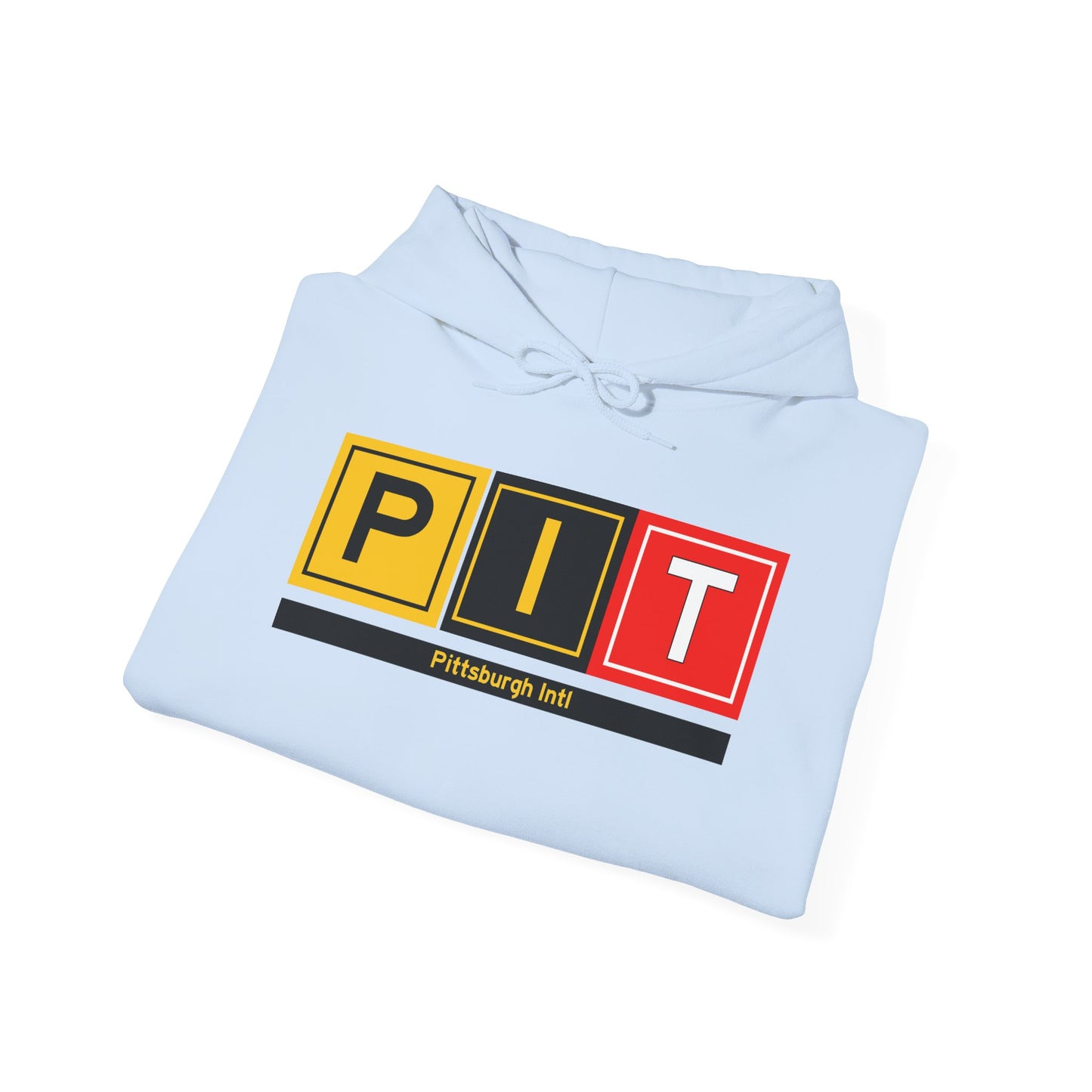 PIT Taxiway Hoodie w/ Airport Name | Pittsburgh International Airport Hoodie