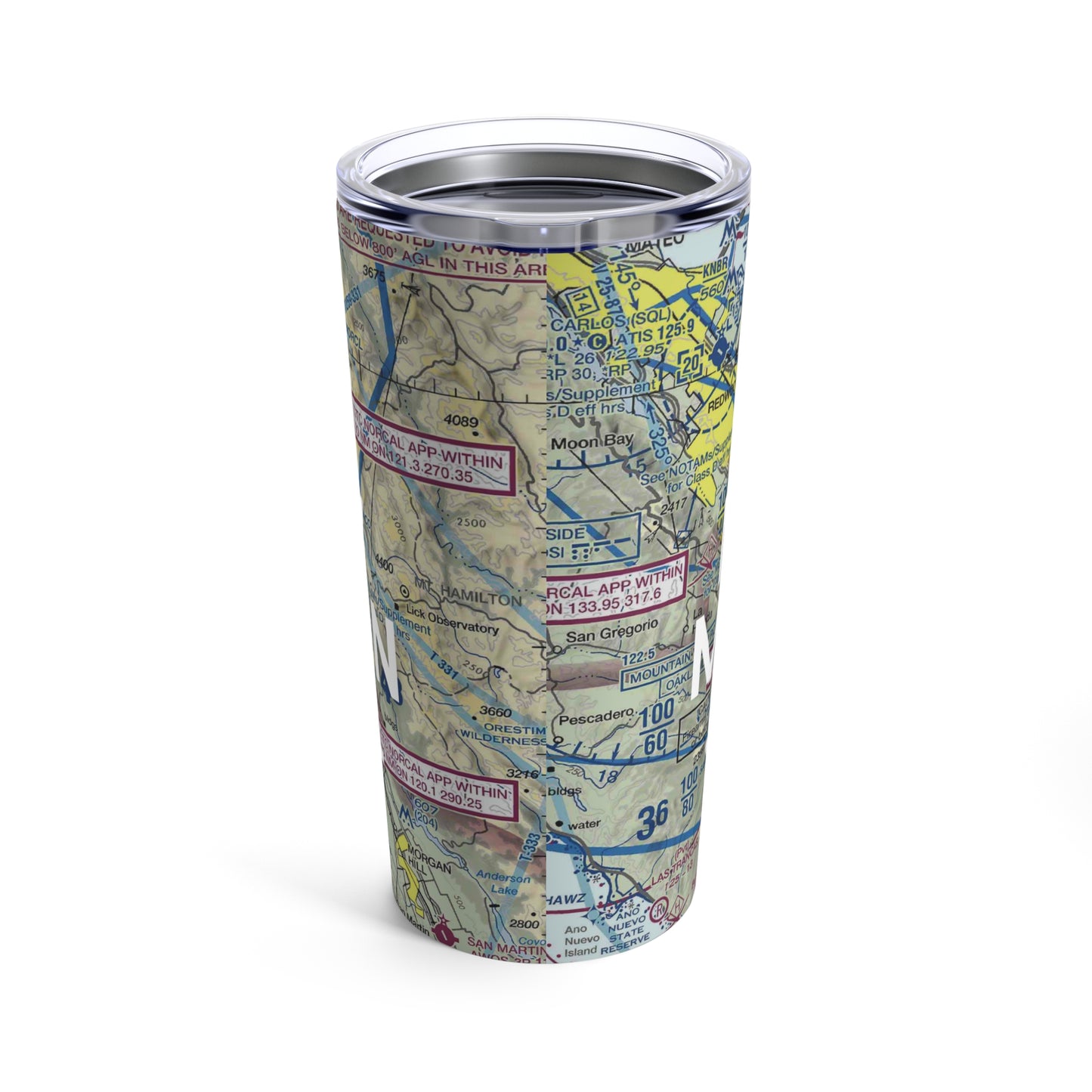 SJC Tumbler | Norman Y Mineta San Jose International Airport Tumbler