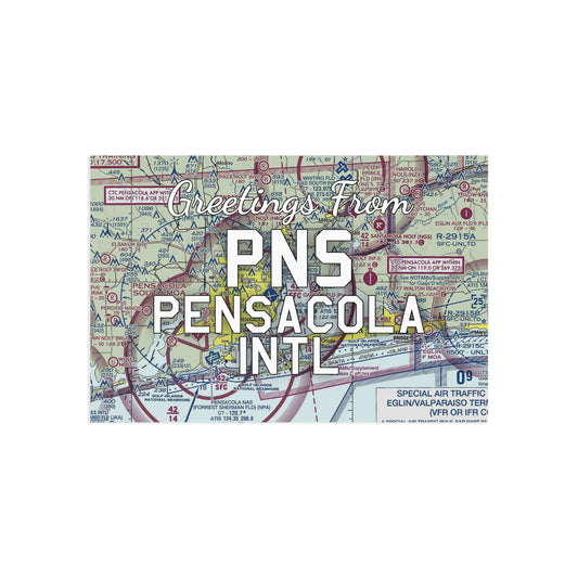 PNS Postcard | Pensacola International Airport Card