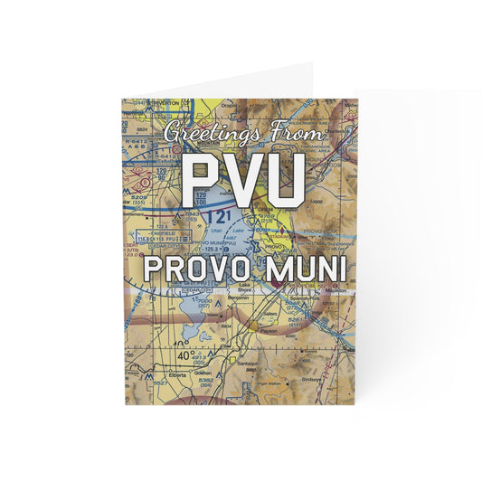 PVU Greeting Cards | Provo Municipal Airport Cards