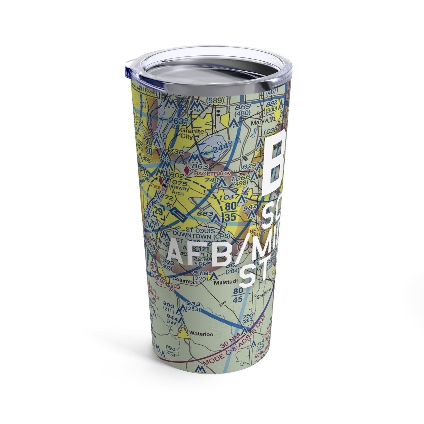 BLV Tumbler | Scott AFB/Midamerica St Louis Airport Tumbler