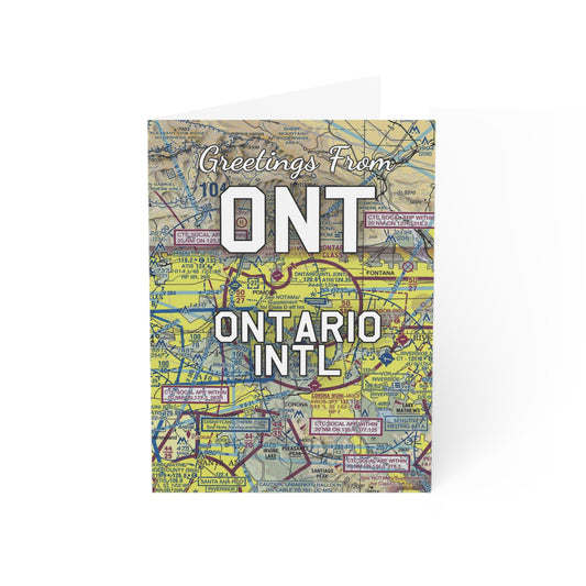 ONT Greeting Cards | Ontario International Airport Cards