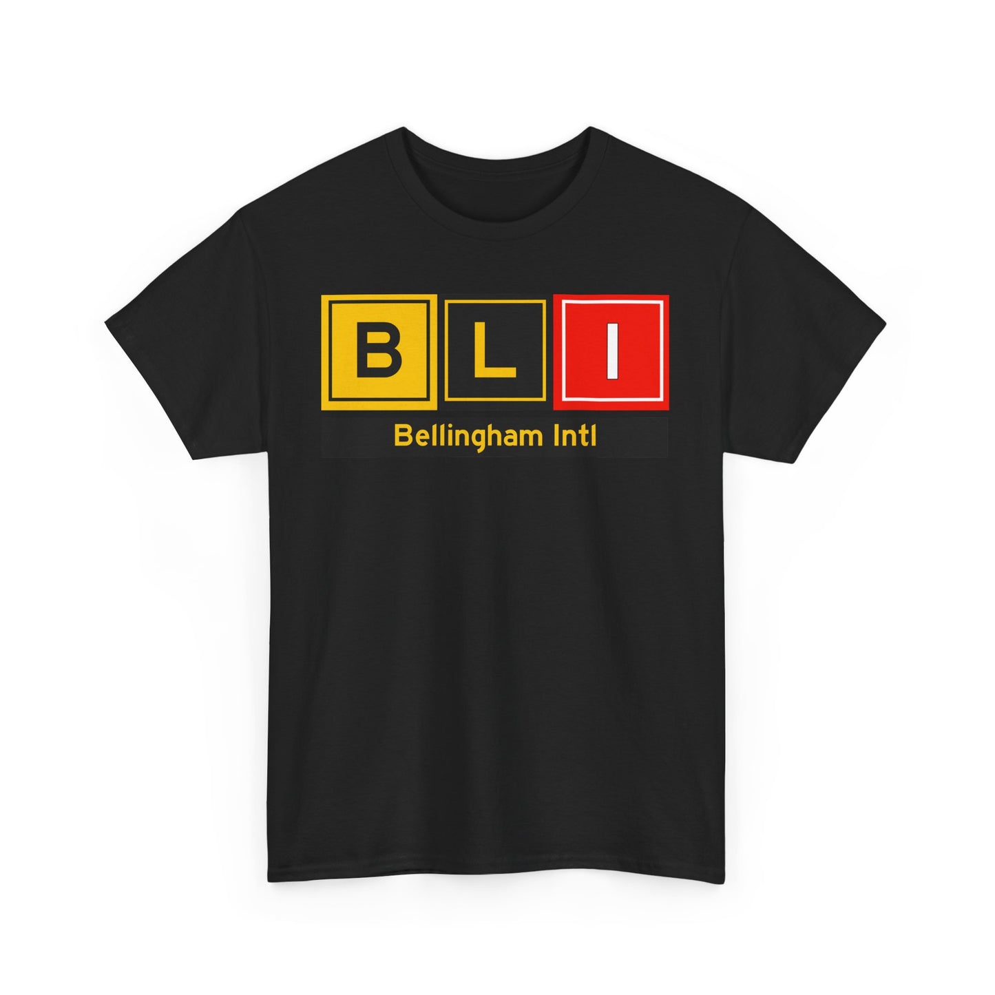 BLI Taxiway Tee w/ Airport Name | Bellingham International Airport Tee