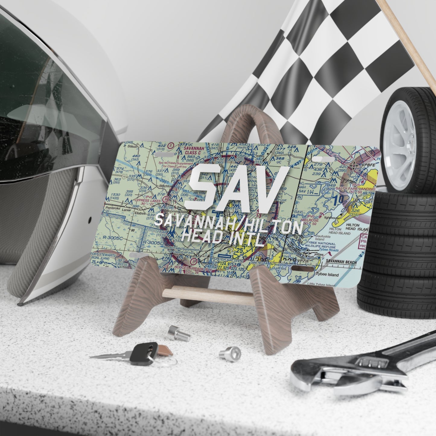 SAV Vanity Plate | Savannah/Hilton Head International Airport Vanity Plate