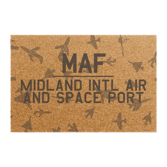 MAF Doormat | Midland International Air and Space Port Airport Doormat