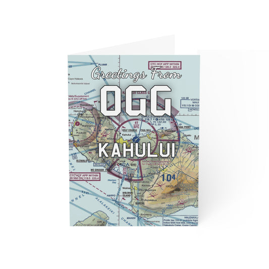 OGG Greeting Cards | Kahului Airport Cards