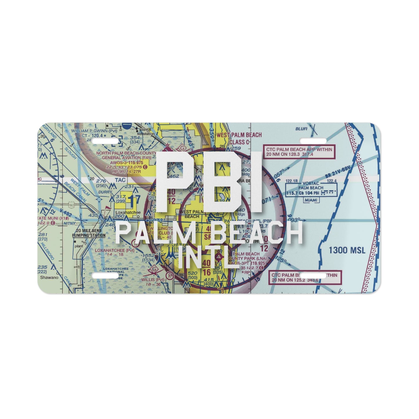 PBI Vanity Plate | Palm Beach International Airport Vanity Plate
