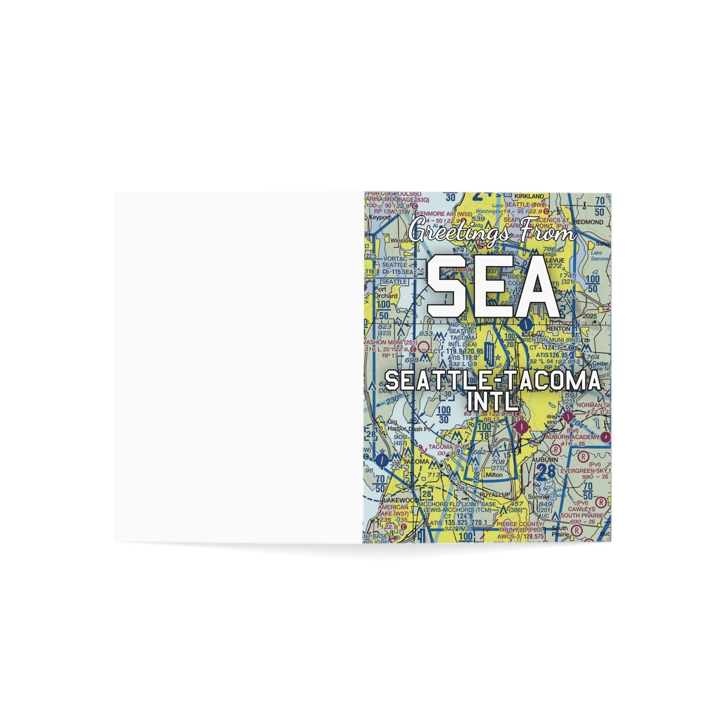 SEA Greeting Cards | Seattle-Tacoma International Airport Cards