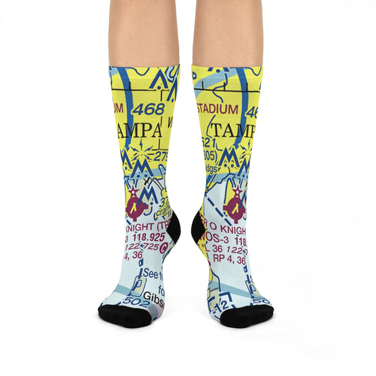 TPF Cushioned Crew Socks | Peter O Knight Socks