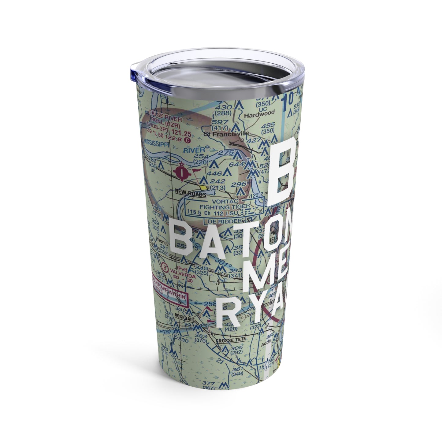 BTR Tumbler | Baton Rouge Metro, Ryan Field Airport Tumbler